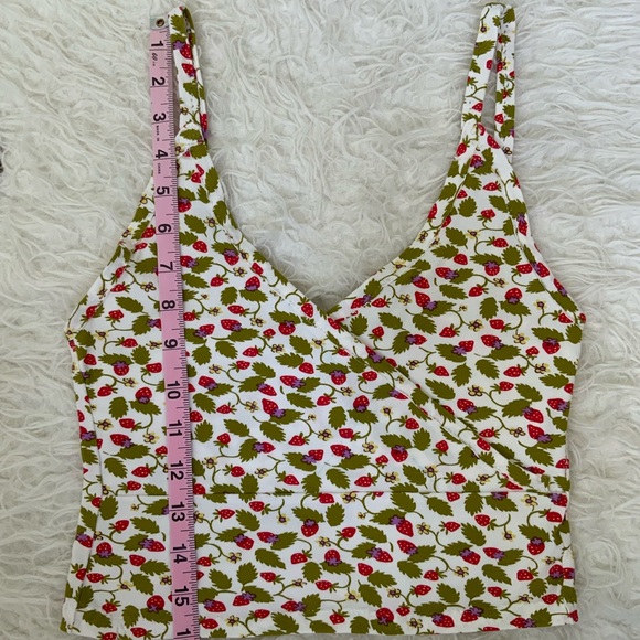 Brandy Melville strawberry amara top - Picture 7 of 8